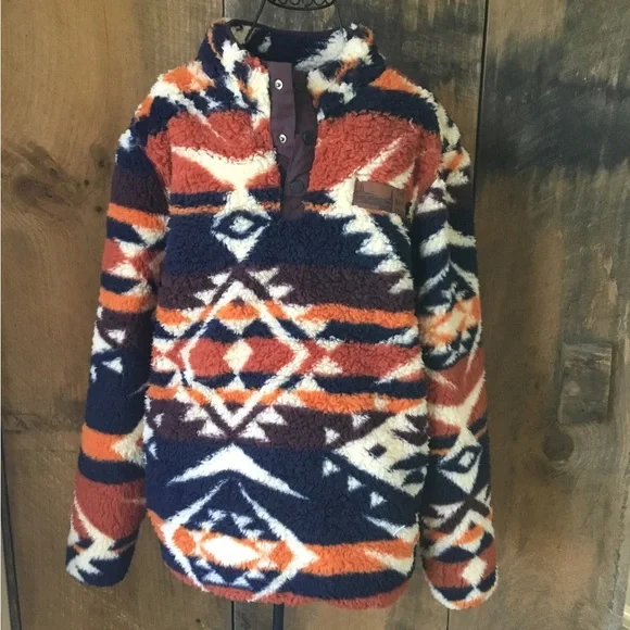 NWT Aztec Fleece - Picture 1 of 5